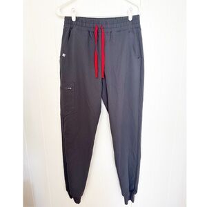 Figs zamora jogger scrub pants charcoal gray